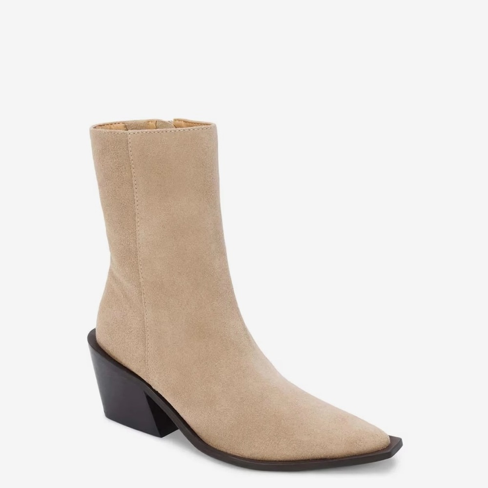 Matisse Cleo Boots in Taupe Suede - Brand New